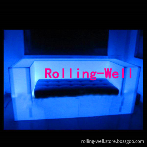 Acrylic LED Lighting Counch